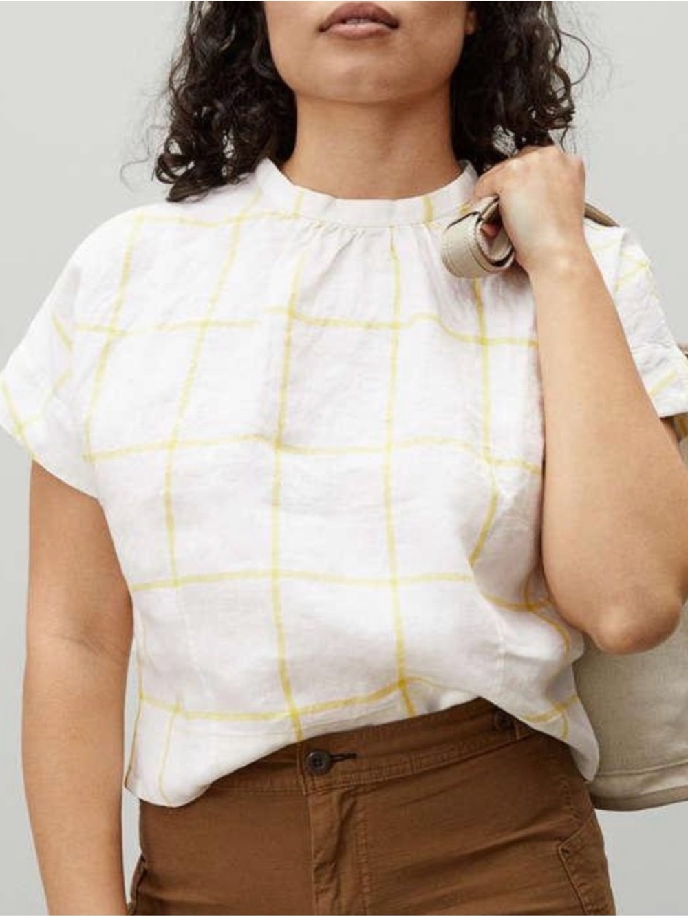 Everlane Linen Drop Top